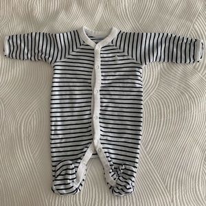 Ralph Lauren Blue Footie